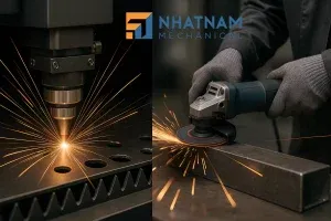 Tại sao cắt laser và xử lý bề mặt là chìa khóa nâng tầm chất lượng sản phẩm?