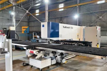 Máy đột dập tấm kim loại CNC giúp nâng cao hiệu quả sản xuất như thế nào?