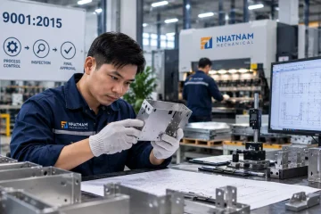 Quy Trình Kiểm Soát Chất Lượng Gia Công Kim Loại Tấm ISO 9001:2015 Tại Cơ Khí Nhật Nam