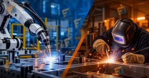 So Sánh Hàn Robot Và Hàn Thủ Công: Lựa Chọn Tối Ưu Cho Gia Công Kim Loại Tấm Chính Xác